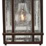 Thumbnail4 of Kathy Ireland Sierra Craftsman 11" High Bronze Outdoor Wall Light more views