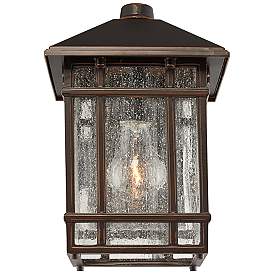 Image5 of Kathy Ireland Sierra Craftsman 11" High Bronze Outdoor Wall Light more views