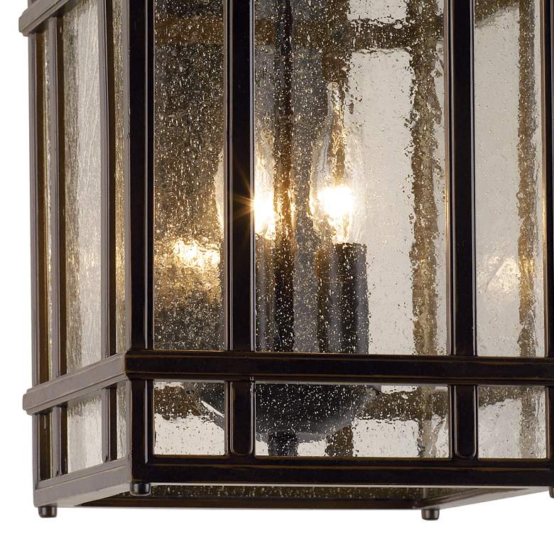 Image 4 Kathy Ireland Sierra Craftsman 15" High Bronze Outdoor Wall Light more views