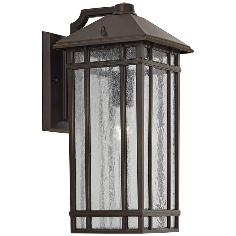 Image 2 Kathy Ireland Sierra Craftsman 16 1/2" High Outdoor Wall Light