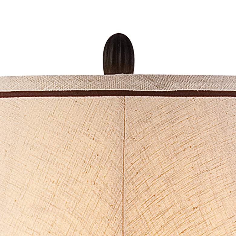 Image 4 Kathy Ireland Sonnett 63 1/2" Traditional Twin Pull Chain Floor Lamp more views