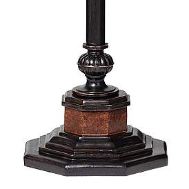 Image5 of Kathy Ireland Sonnett 72" High 3-Light Torchiere Floor Lamp more views