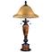 Kathy Ireland Sonnett Collection Alabaster Glass Table Lamp