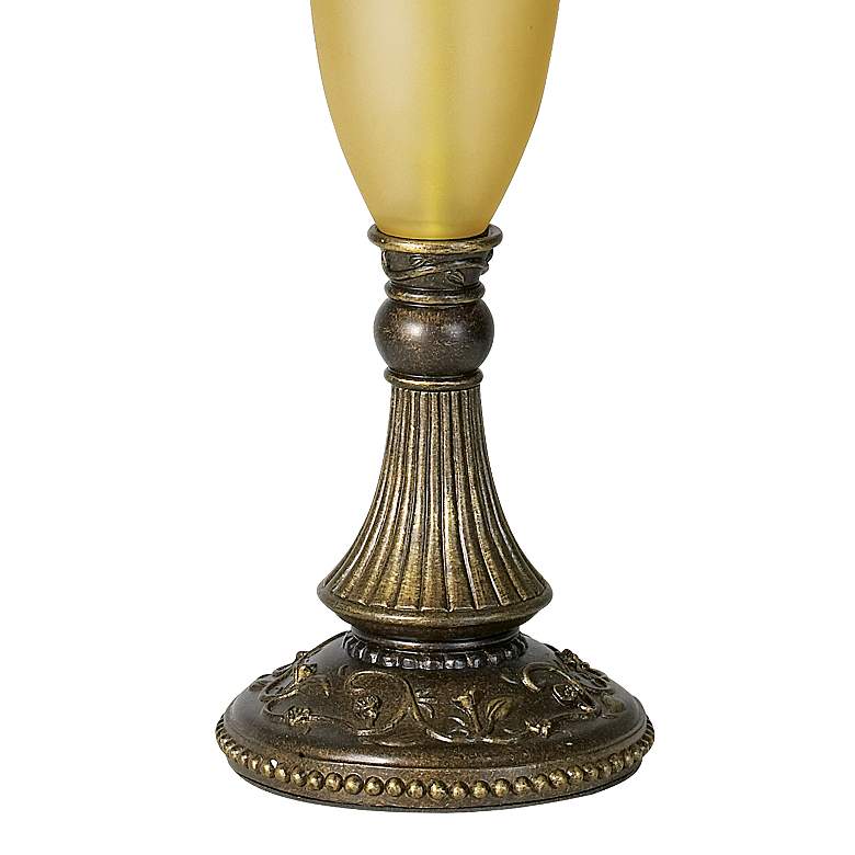 Image 5 Kathy Ireland Sorrento 30" High Glass Vase Night Light Table Lamp more views
