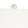 3_Kathy Ireland Southern Heritage 27" Black and White Ceramic Table Lamp more views