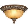 Kathy Ireland Sterling Estate 14" Wide Ceiling Light Fixture