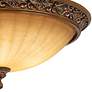 Thumbnail3 of Kathy Ireland Sterling Estate 26 1/2" Wide Glass Bowl Pendant Light more views
