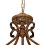 Thumbnail4 of Kathy Ireland Sterling Estate 26 1/2" Wide Glass Bowl Pendant Light more views