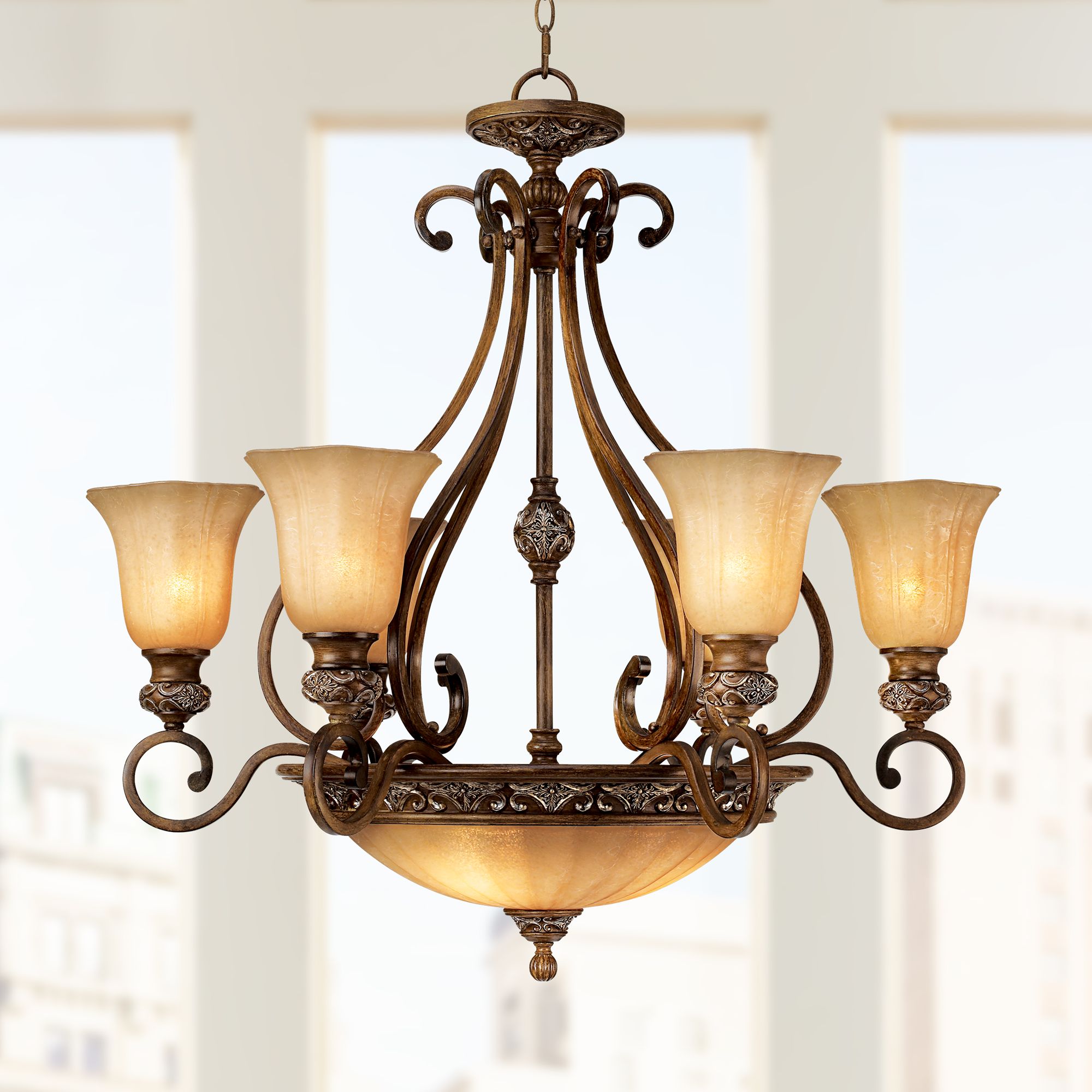 kathy ireland chandelier lamps plus