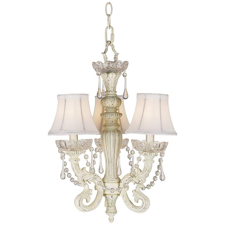 Image 1 Kathy Ireland Three Light Mini Crystal Chandelier