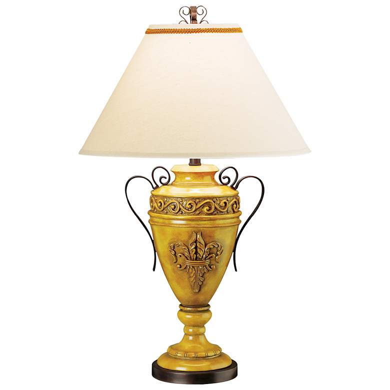Image 1 Kathy Ireland Tuscan Country Villa Golden Wash Table Lamp