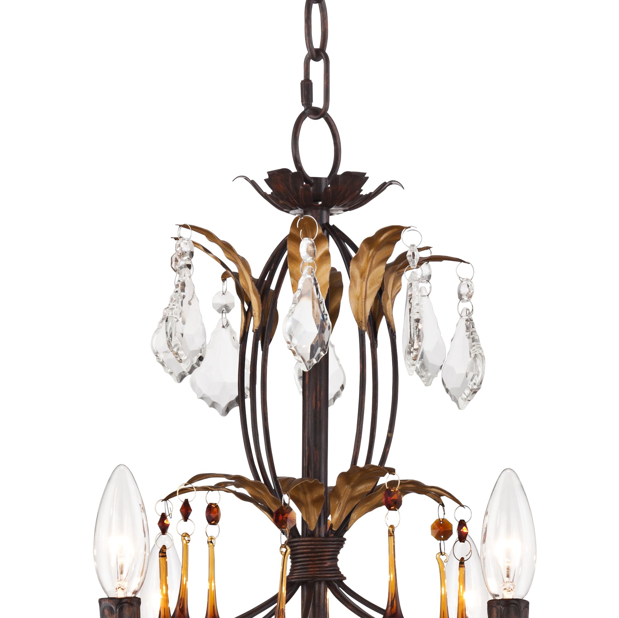 Kathy Ireland Venezia Gold 8Light 26" Wide Chandelier 87551 Lamps