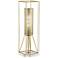 Kathy Ireland Welcome Home Gold Console Table Lamp