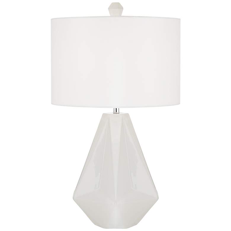 Image 1 Kathy Ireland White Rodeo Drive Table Lamp