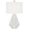 Kathy Ireland White Rodeo Drive Table Lamp
