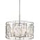 Katia 18" Wide Polished Nickel 6-Light Pendant Light