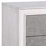 2_Katia 28" Wide Rustic Gray and White 2-Drawer Nightstand more views