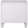 4_Katia 28" Wide Rustic Gray and White 2-Drawer Nightstand more views