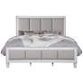 6_Katia Channel Tufted Gray Fabric Queen Footboard more views