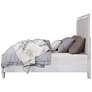 7_Katia Channel Tufted Gray Fabric Queen Footboard more views