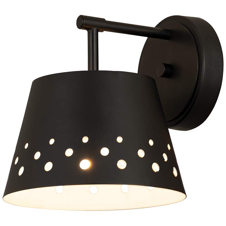 Image 2 Katie by Z-Lite Matte Black 1 Light Wall Sconce