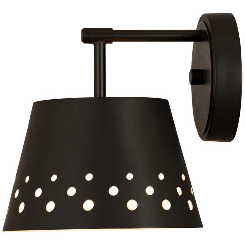 Image 6 Katie by Z-Lite Matte Black 1 Light Wall Sconce more views