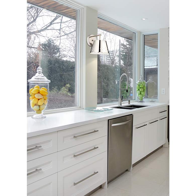 Image 4 Katie by Z-Lite Polished Nickel 1 Light Wall Sconce more views