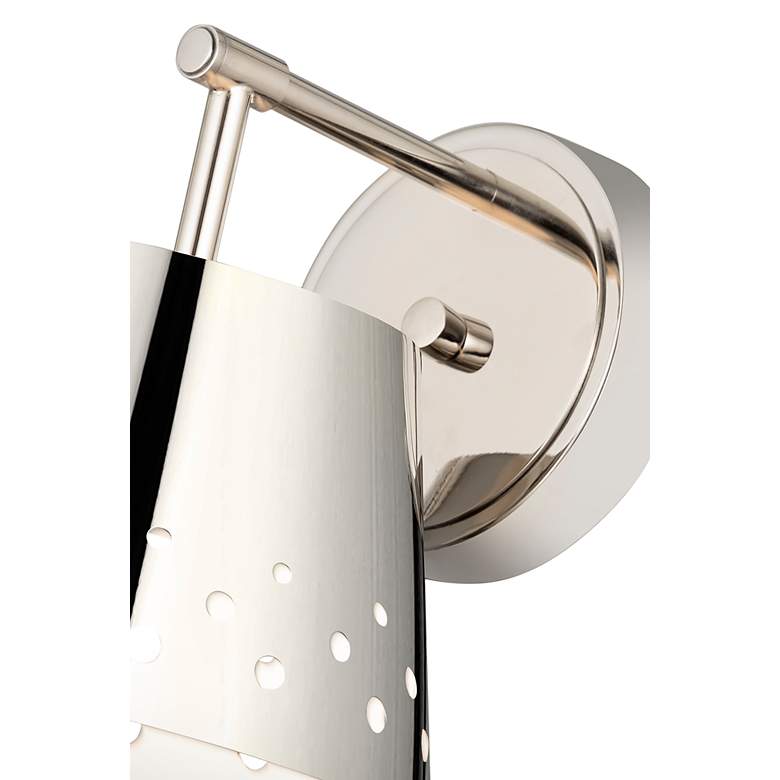 Image 6 Katie by Z-Lite Polished Nickel 1 Light Wall Sconce more views
