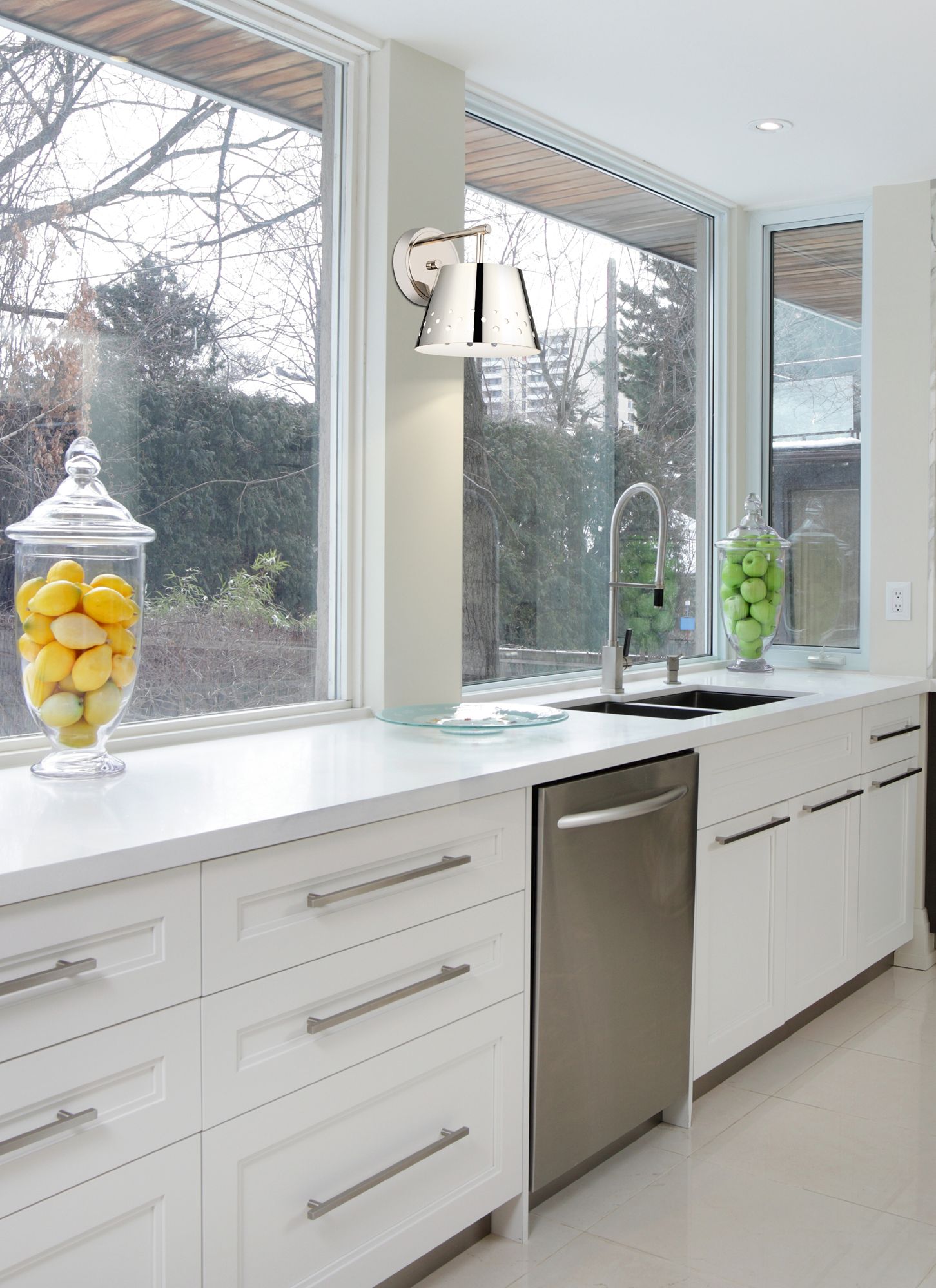 Image 4 Katie by Z-Lite Polished Nickel 8 inch 1 Light Wall Sconce more views