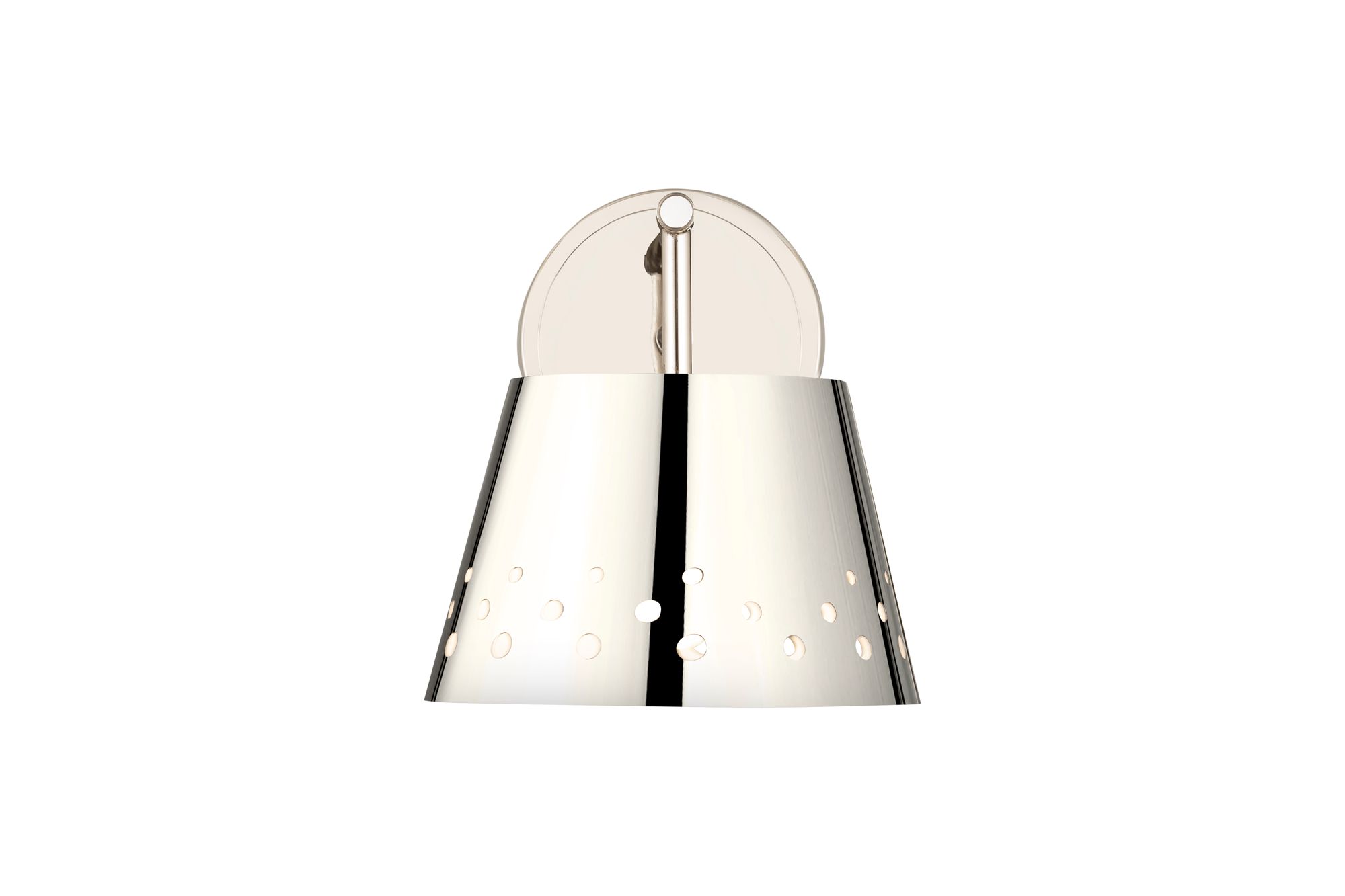 Image 5 Katie by Z-Lite Polished Nickel 8 inch 1 Light Wall Sconce more views
