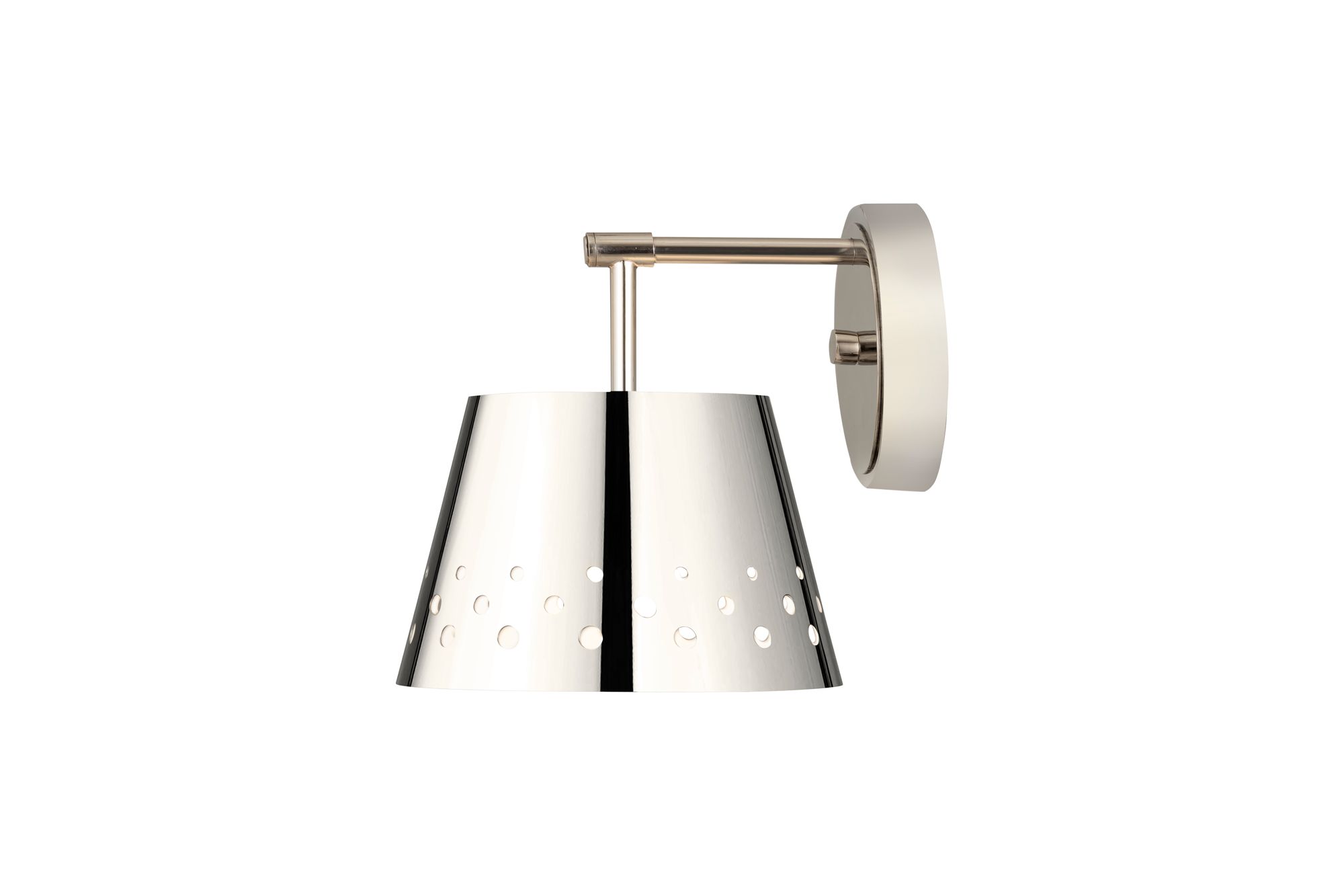Image 7 Katie by Z-Lite Polished Nickel 8 inch 1 Light Wall Sconce more views