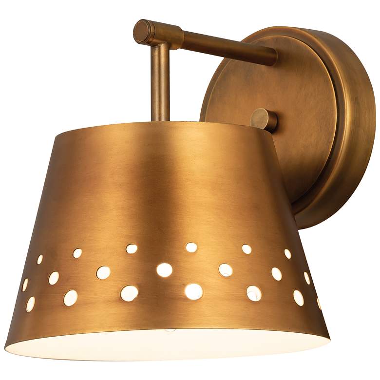 Image 2 Katie by Z-Lite Rubbed Brass 1 Light Wall Sconce