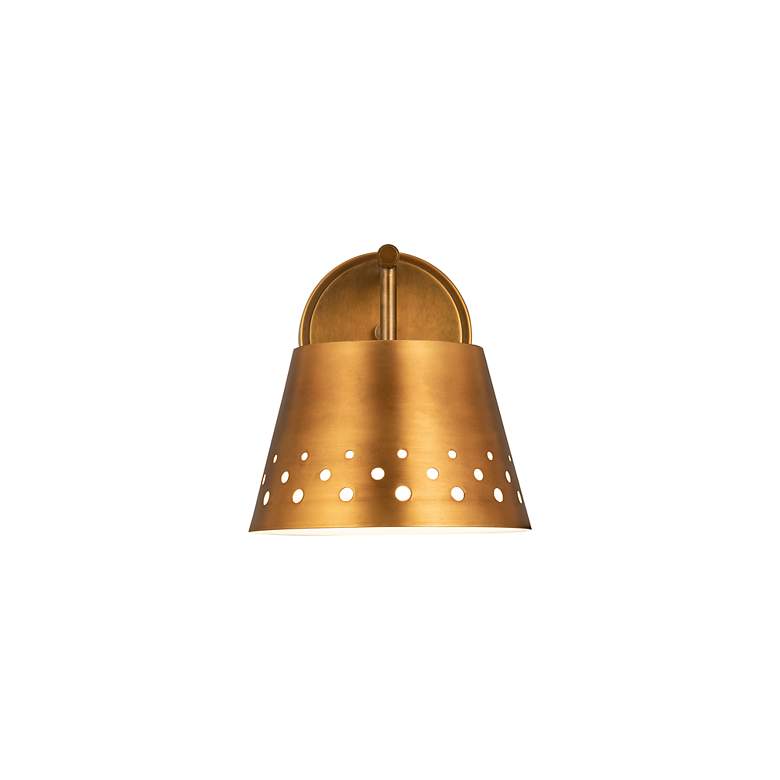 Image 5 Katie by Z-Lite Rubbed Brass 1 Light Wall Sconce more views