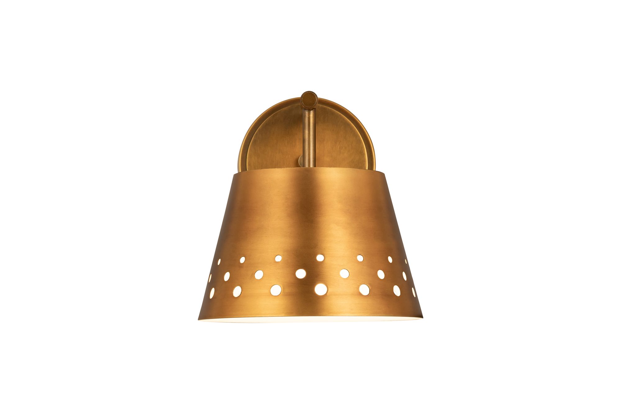 Image 5 Katie by Z-Lite Rubbed Brass 8 inch 1 Light Wall Sconce more views