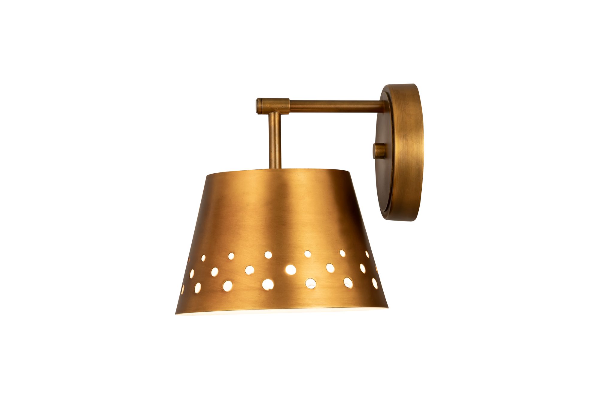 Image 6 Katie by Z-Lite Rubbed Brass 8 inch 1 Light Wall Sconce more views
