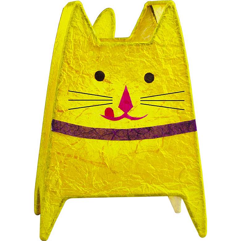 Image 1 Katie the Cat Yellow Night-Time Pal Accent Lamp