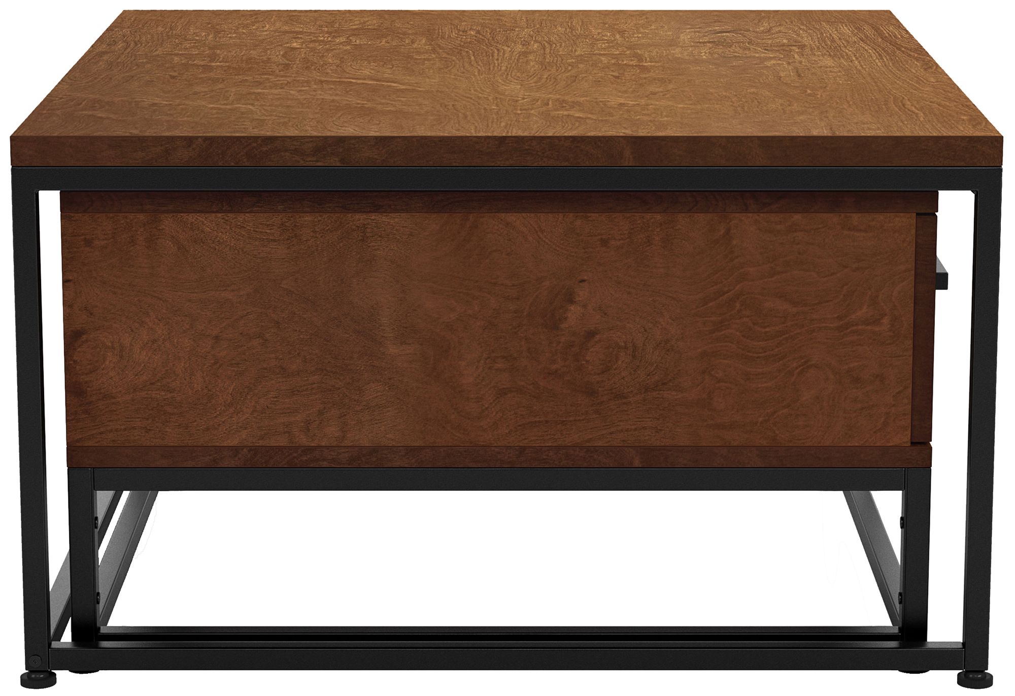 Katmandu Birch Nutmeg 1-Drawer 2-Piece Nesting Tables Set