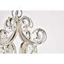 7_Kato 12 1/2" Wide Chrome and Clear Crystal 4-Light Pendant more views