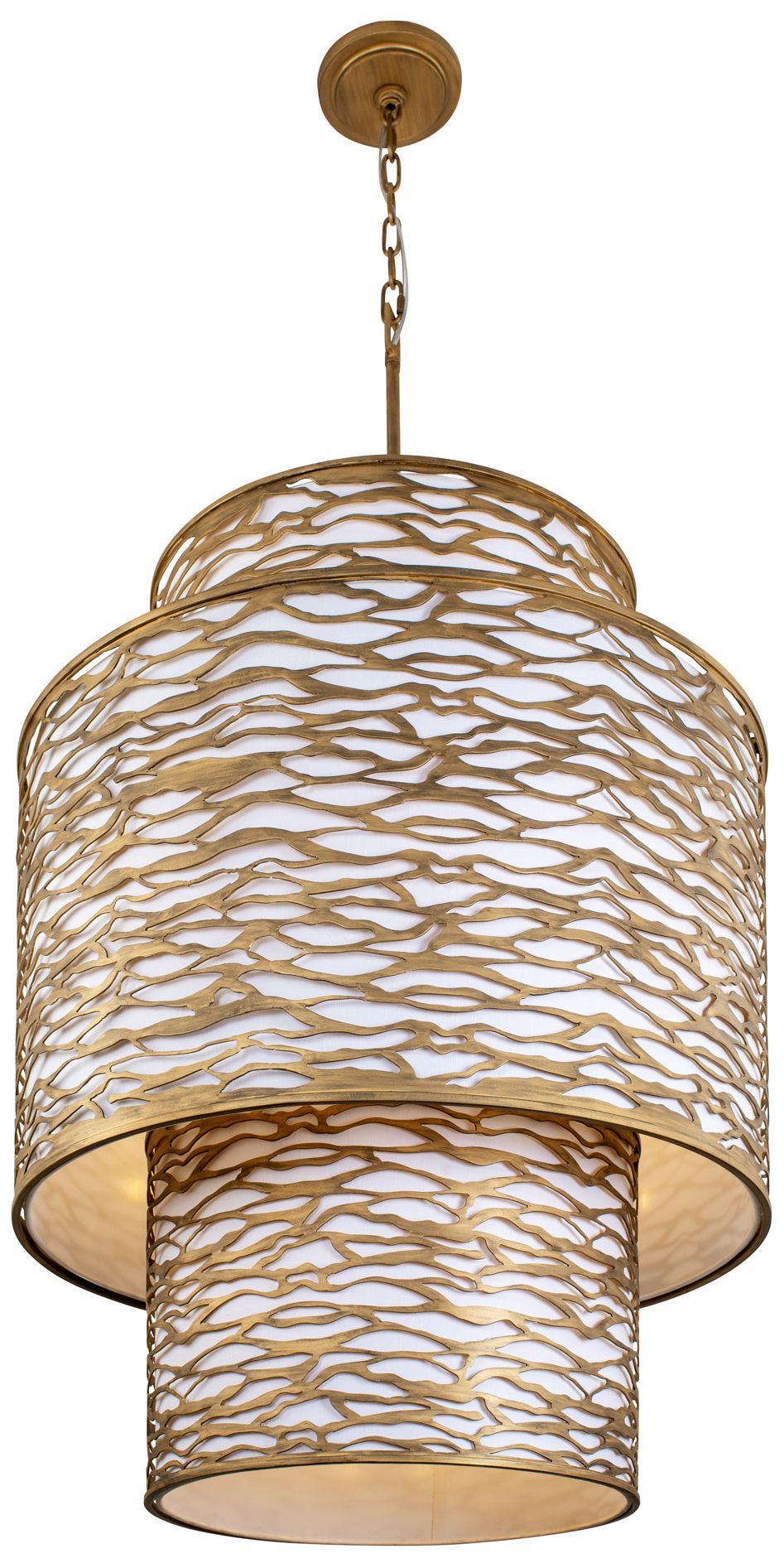 Image 2 Kato 16-Lt 3-Tier Havana Gold Pendant more views