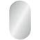 Kato 20" x 36" Frameless LED Lighted Wall Mirror