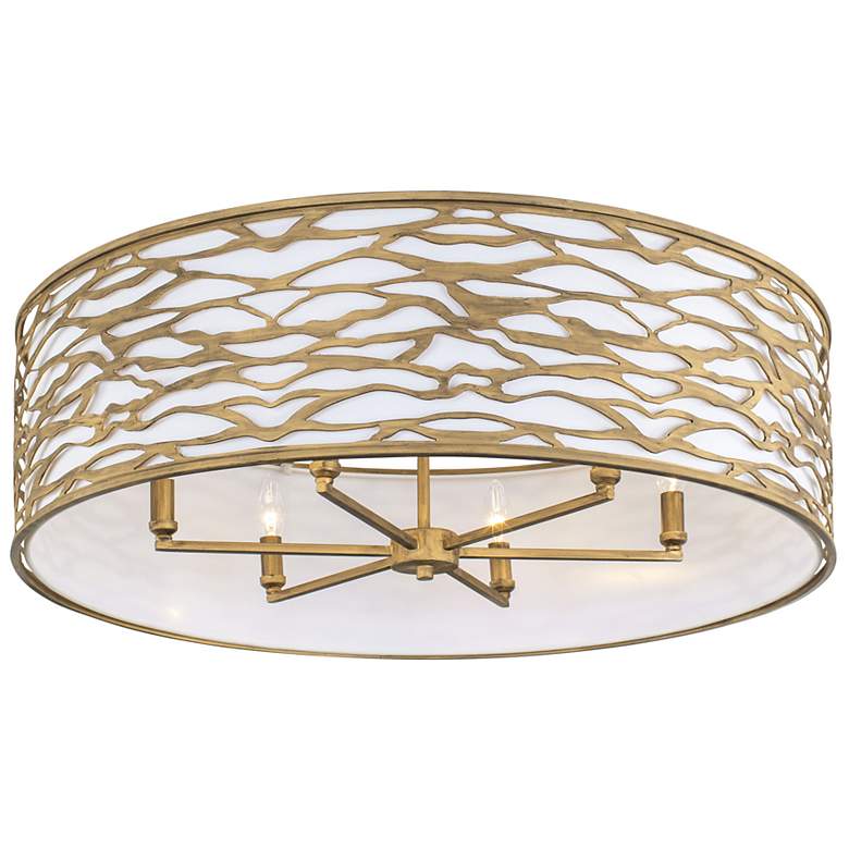 Image 1 Kato 6-Lt Semi-Flush - Havana Gold