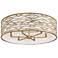Kato 6-Lt Semi-Flush - Havana Gold