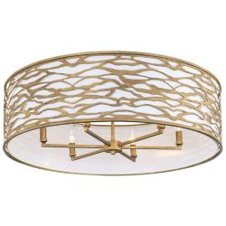 Kato 6-Lt Semi-Flush - Havana Gold