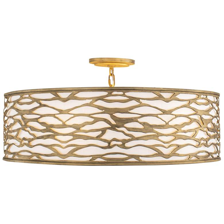 Image 5 Kato 6-Lt Semi-Flush - Havana Gold more views