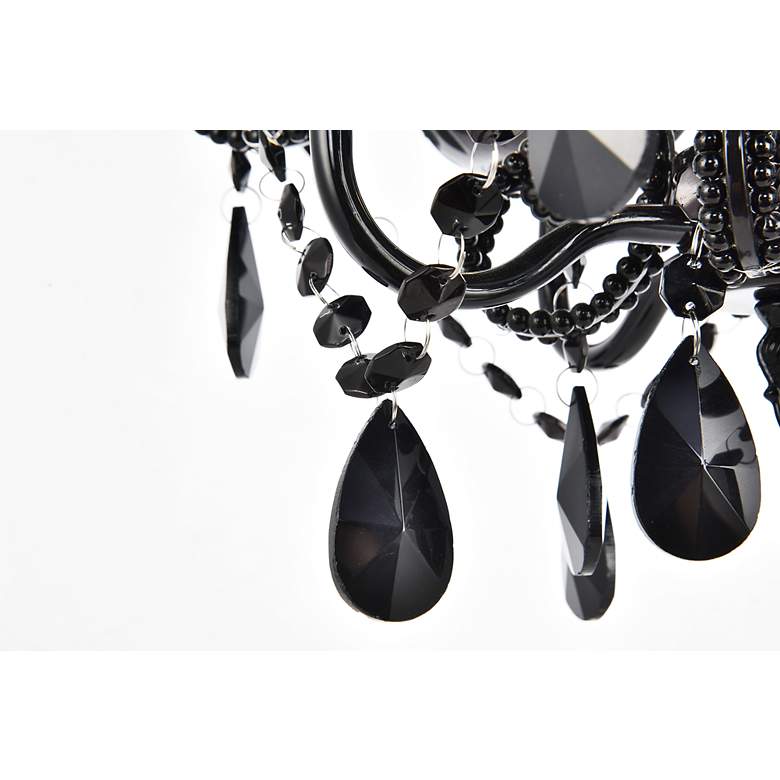 Image 7 Kato Collection Pendant D12.6 H16.3 Lt:4 Polished Black Finish more views