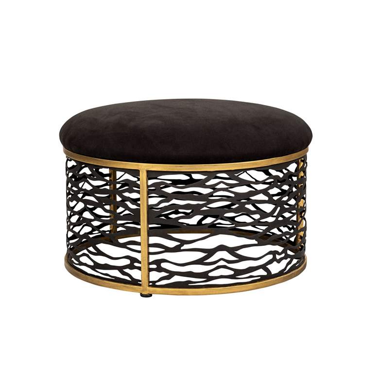 Image 6 Kato Nesting Coffee Table and Ottoman - Havana Gold/Carbon more views
