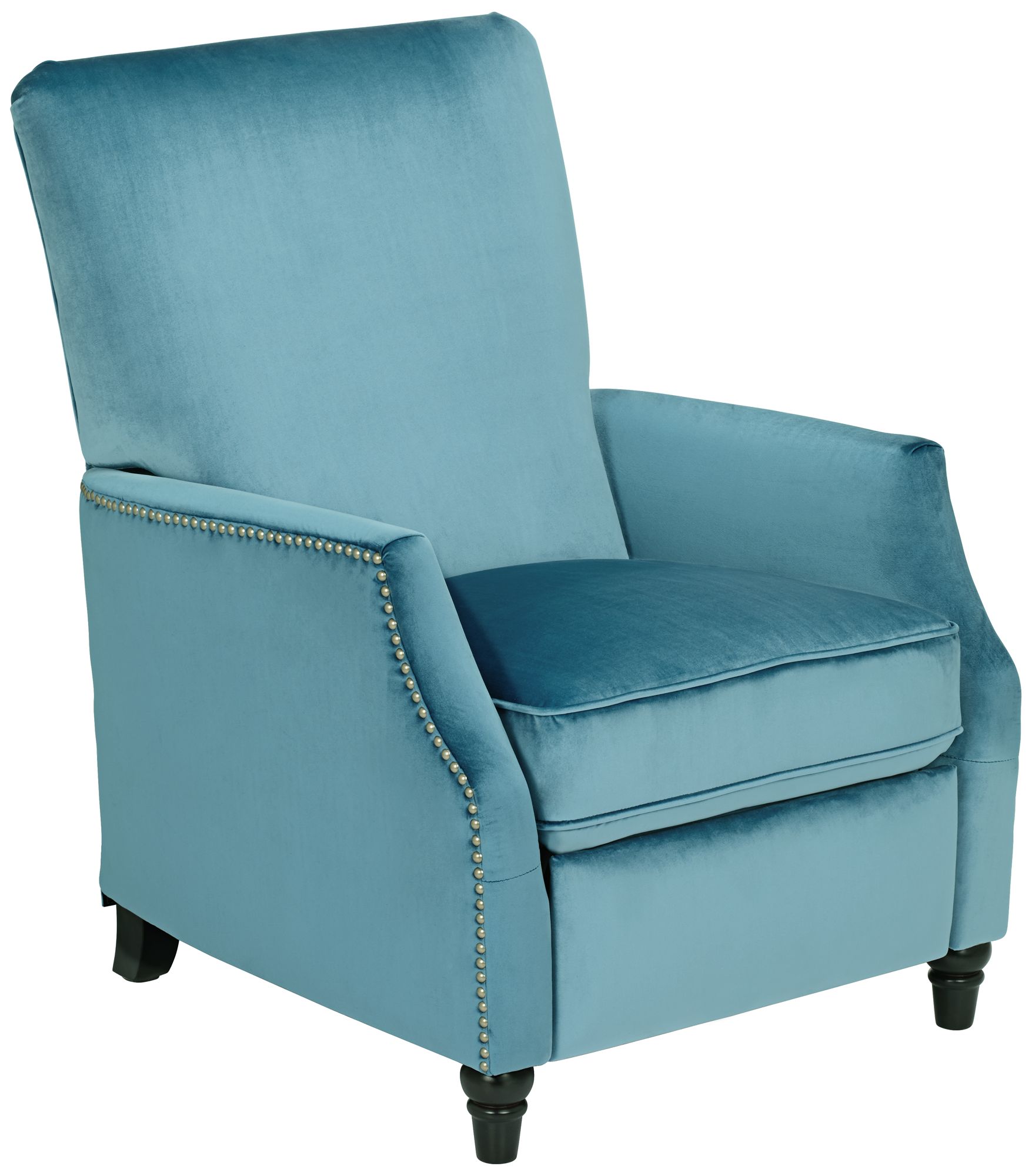 Recliner chair online velvet