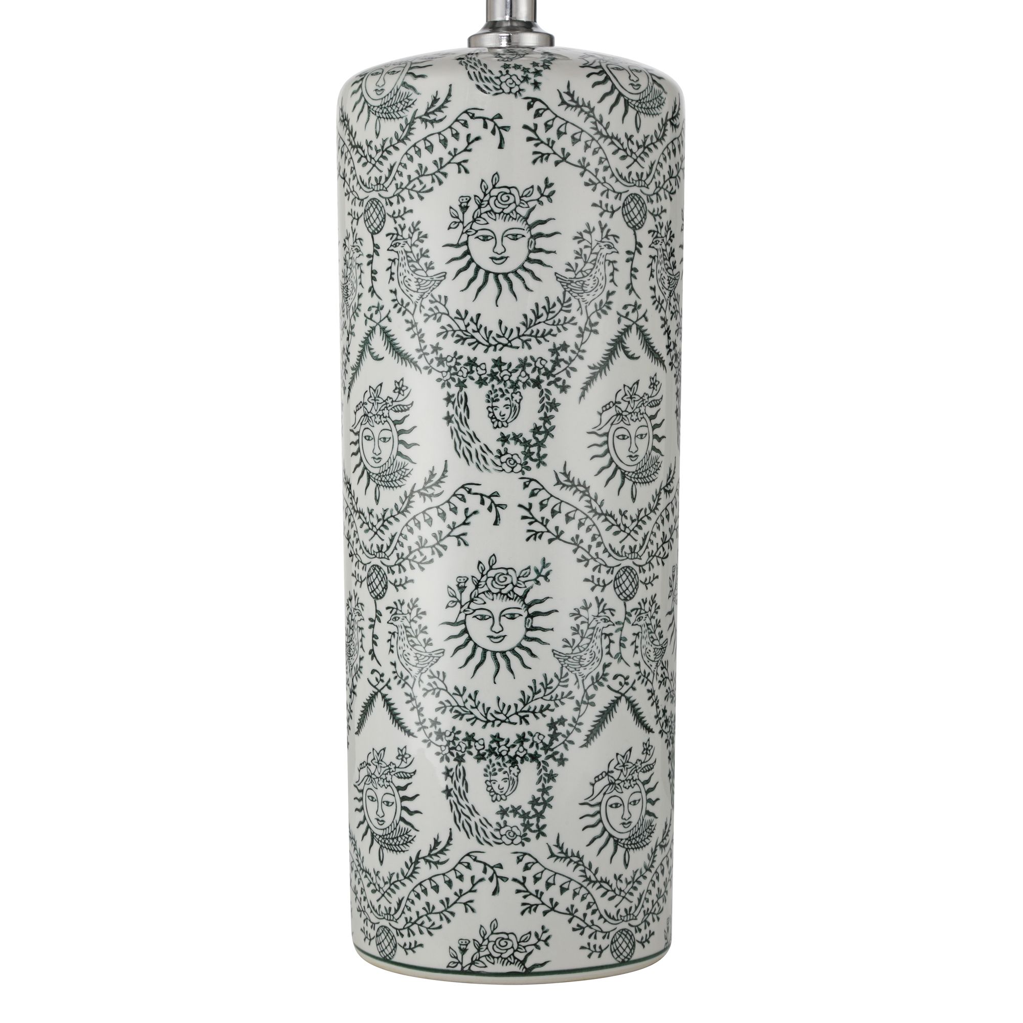 Image 7 Katya 27 1//4" High Gray Green White Porcelain Traditional Table Lamp more views