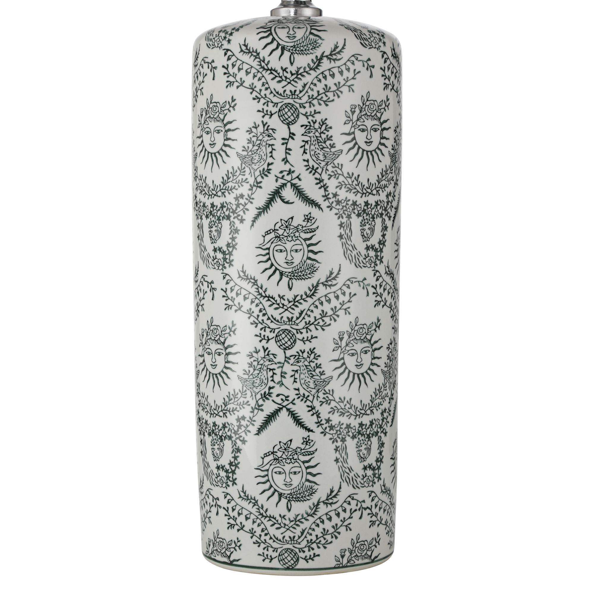 Katya 27 1//4" High Gray Green White Porcelain Traditional Table Lamp in scene