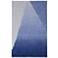 Katya Geometric Hand Tufted Blue Area Rug 8' x 10'